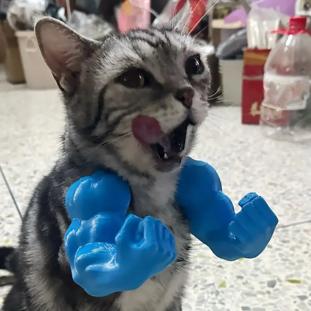 WhiskerWink™ - 3D Printed Funny Cat Arm Prop