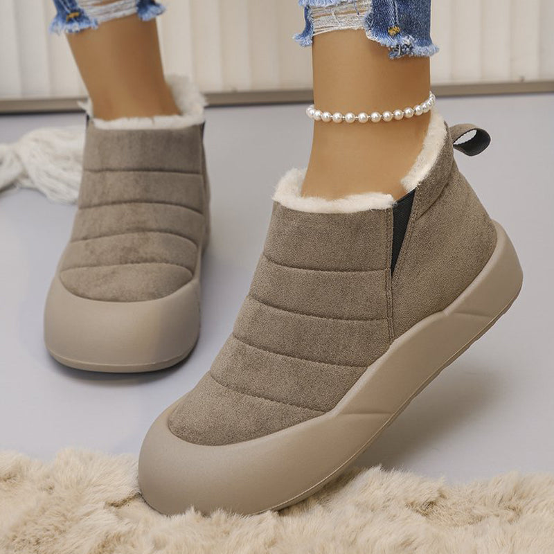 WinterWarm™ - Waterproof Plush Lined Boots for Cozy Comfort