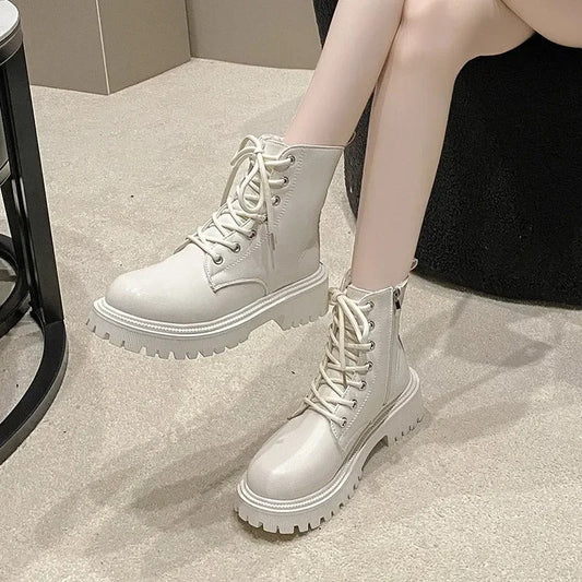Warmova™ - Cozy Fleece-Lined Women's Ankle Boots