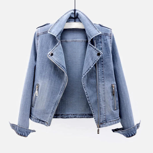 Classic Denim Jacket with Timeless Fusion Style