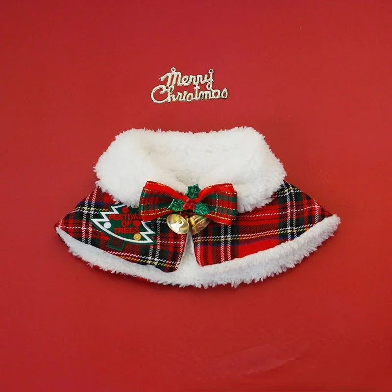PawJoy™ - Cozy Cat & Dog Christmas Winter Scarf