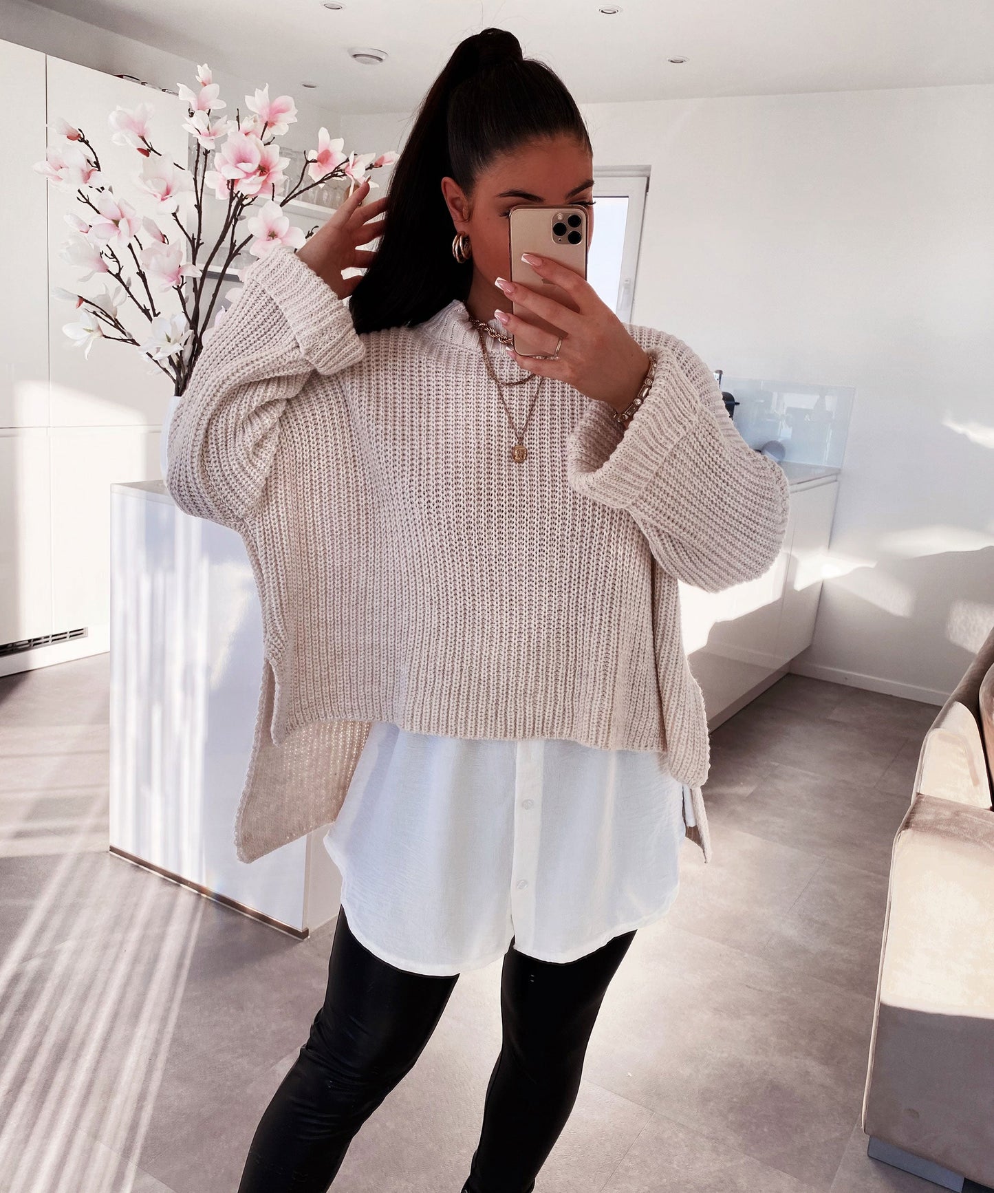 Elegant White Skirt