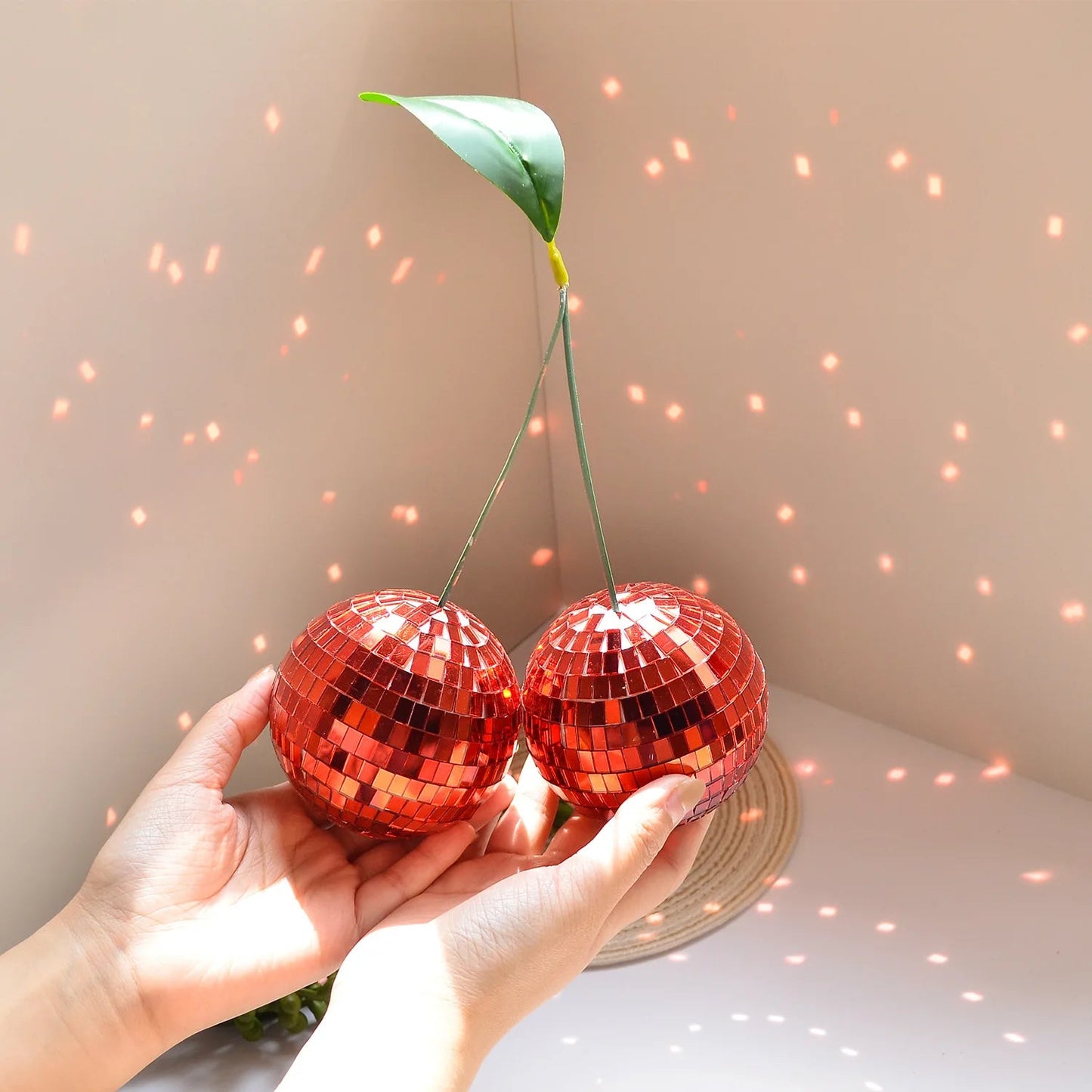 Retro Disco Cherry Wall Art Decor