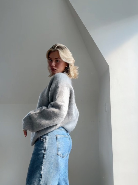 Cozy Soft Mohair Sweater