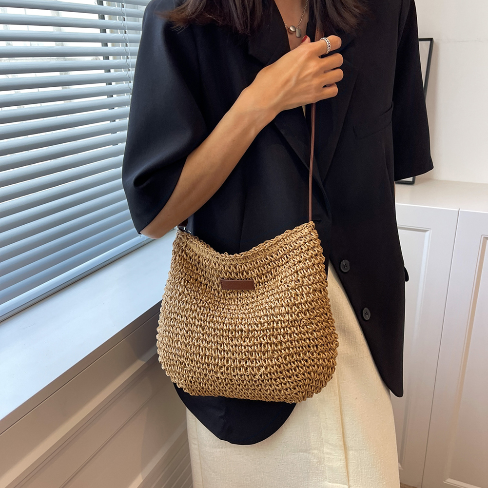 Vintage Crochet Boho Hobo Bag