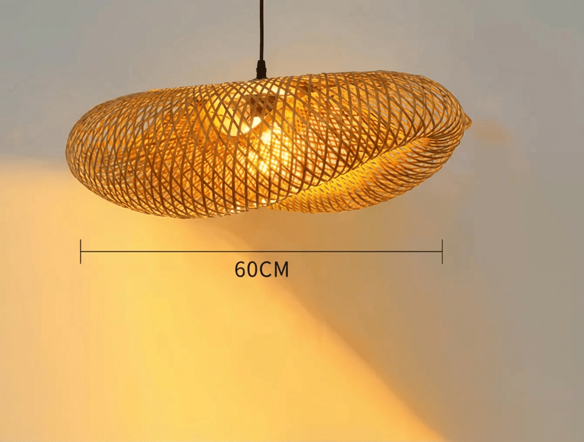 LumiBamboo - Soften Your Space with Warm, Natural Glow Instantly