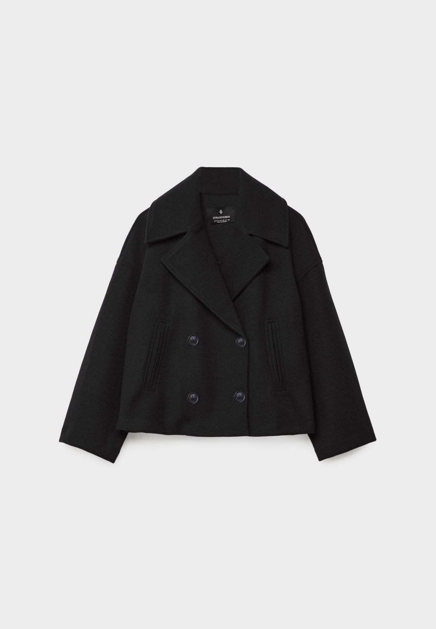 Chic Double-Breasted Short Jacket