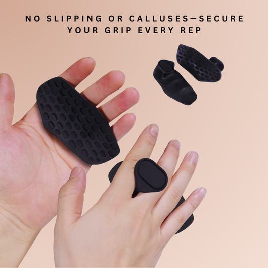 Anti-Slip Workout Grips for Weightlifting and Fitness