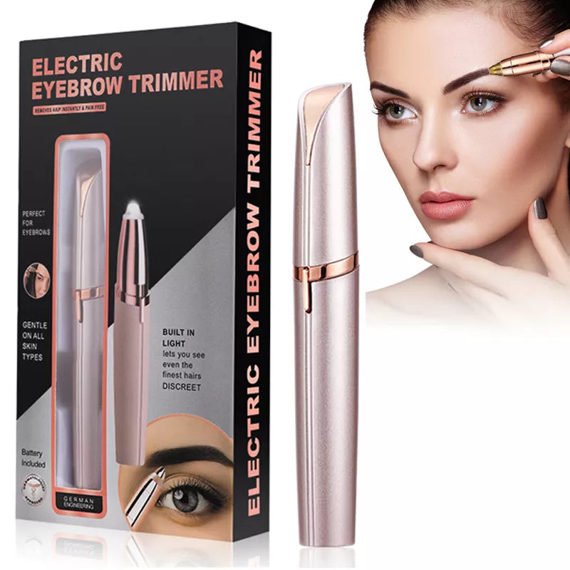 GlamEase™ Precision Eyebrow Epilator for Smooth Brows
