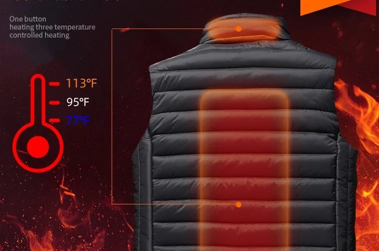 HeatPro™ - Rechargeable Heated Outdoor Vest for Cold Weather