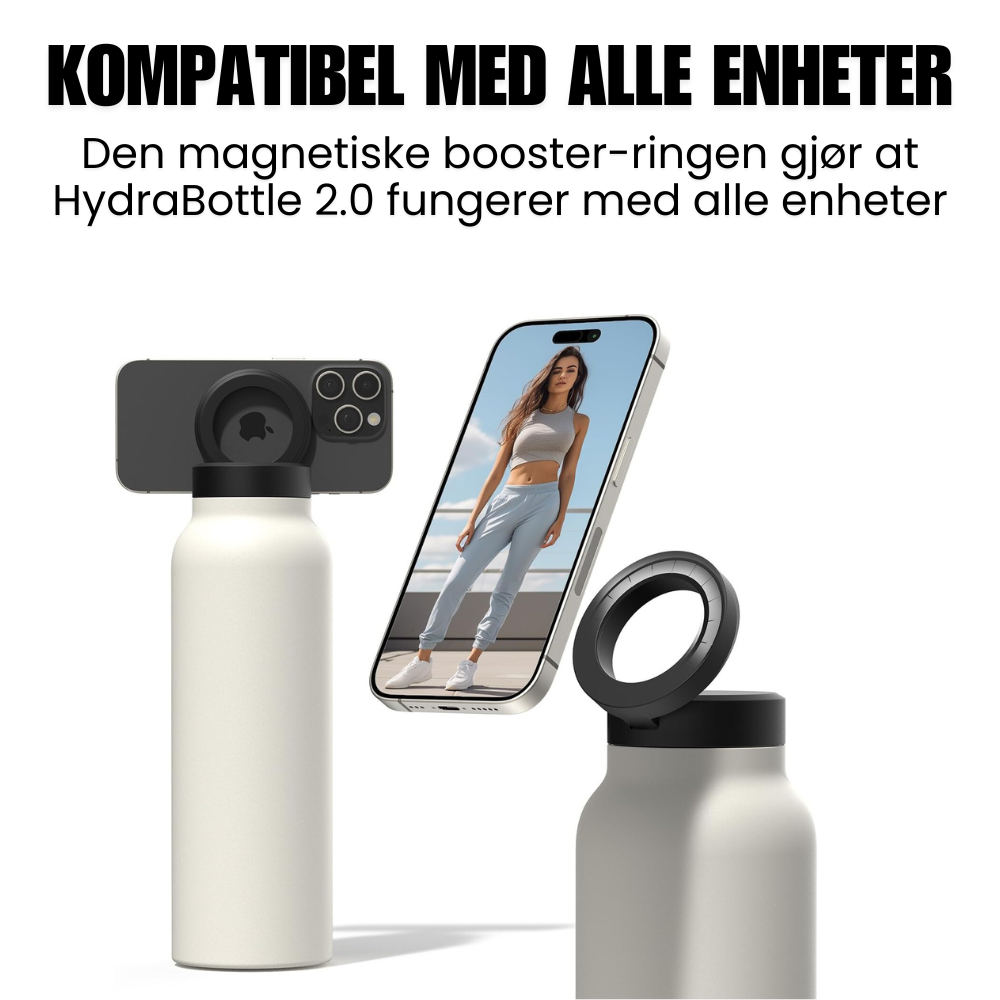 HydraGrip™ - Hands-Free Hydration Flask for Active Lifestyles