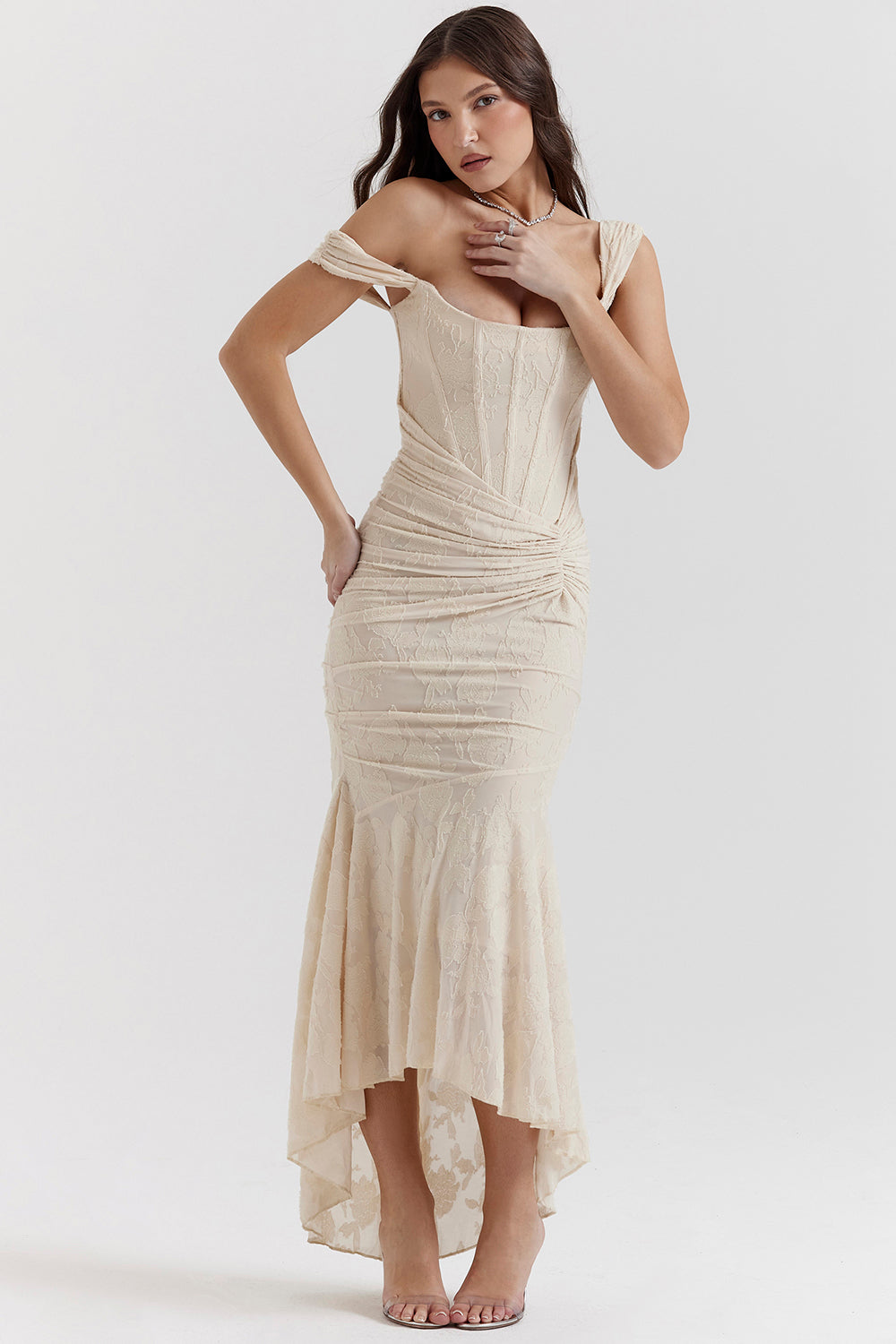 Flowy Curve-Enhancing Waist Dress