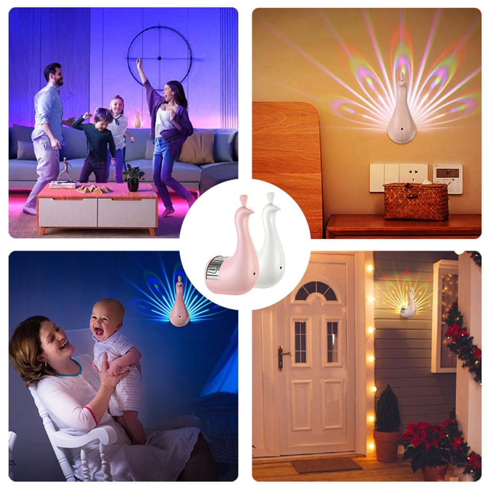 LumaGlow - Transform Any Room Instantly with Vibrant Mood Lighting