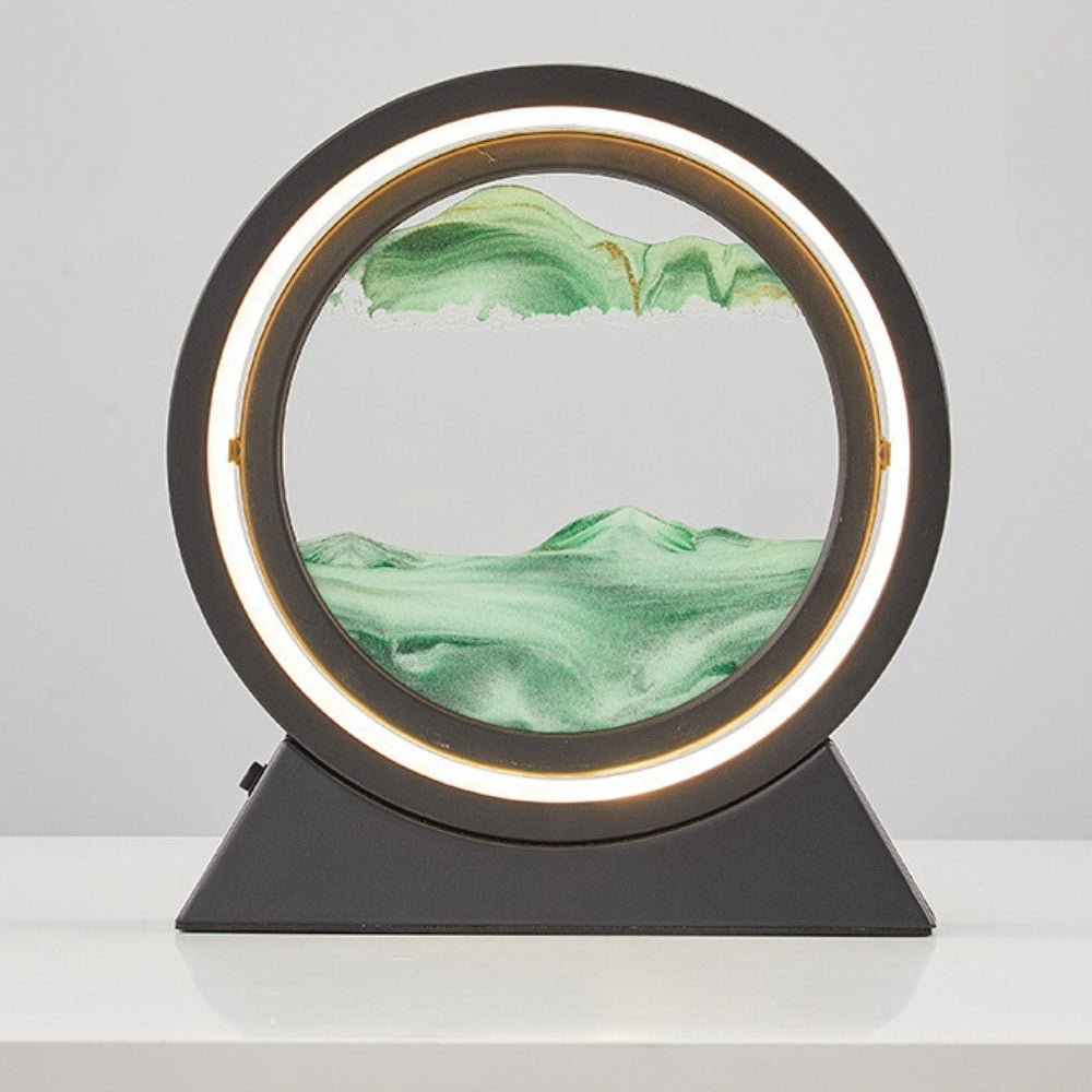 LumaGlow™ - Sand Art 360º Ambient Light Sculpture