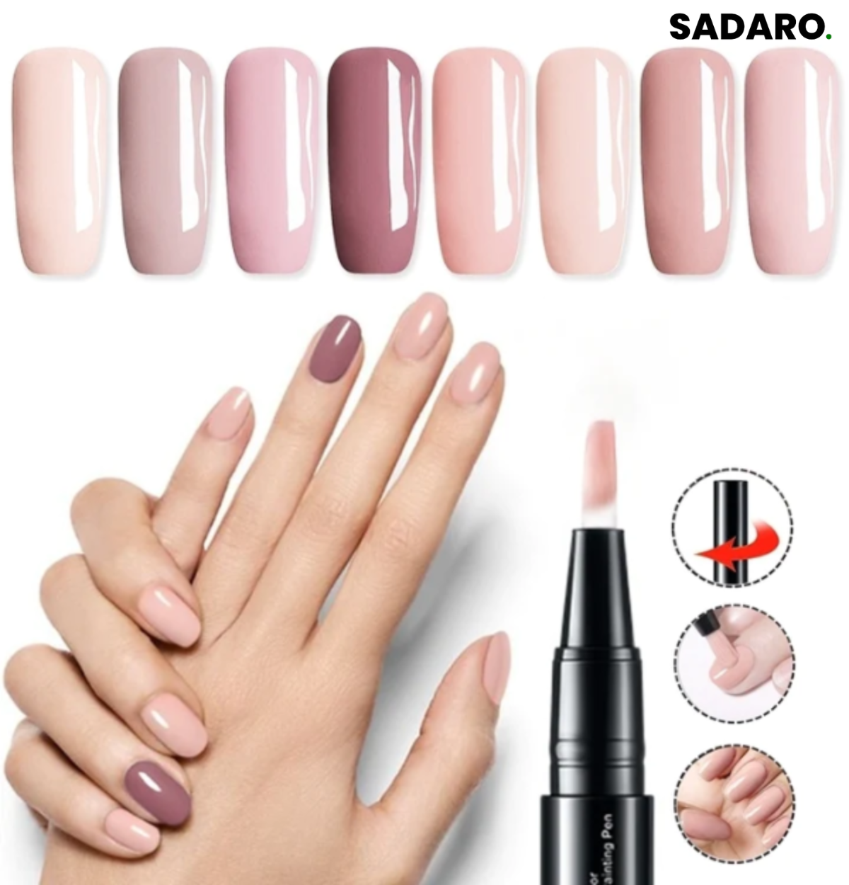Precise Vibrant Nail Art Kit for Creative Manicures