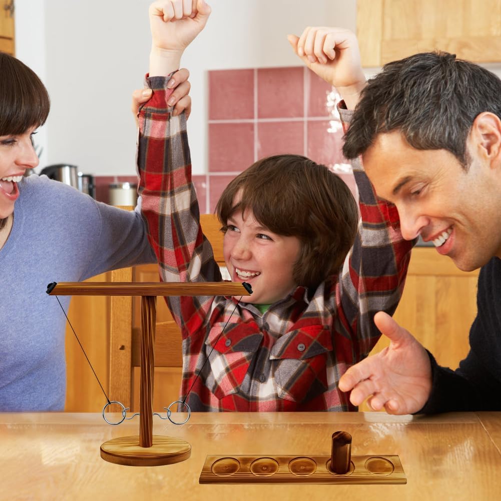 PartyPlay™ - Hook Ring Toss Drinking Game for Social Fun