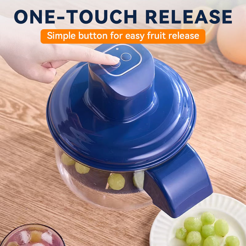 FreshEase™ - Transparent Electric Fruit & Vegetable Peeler
