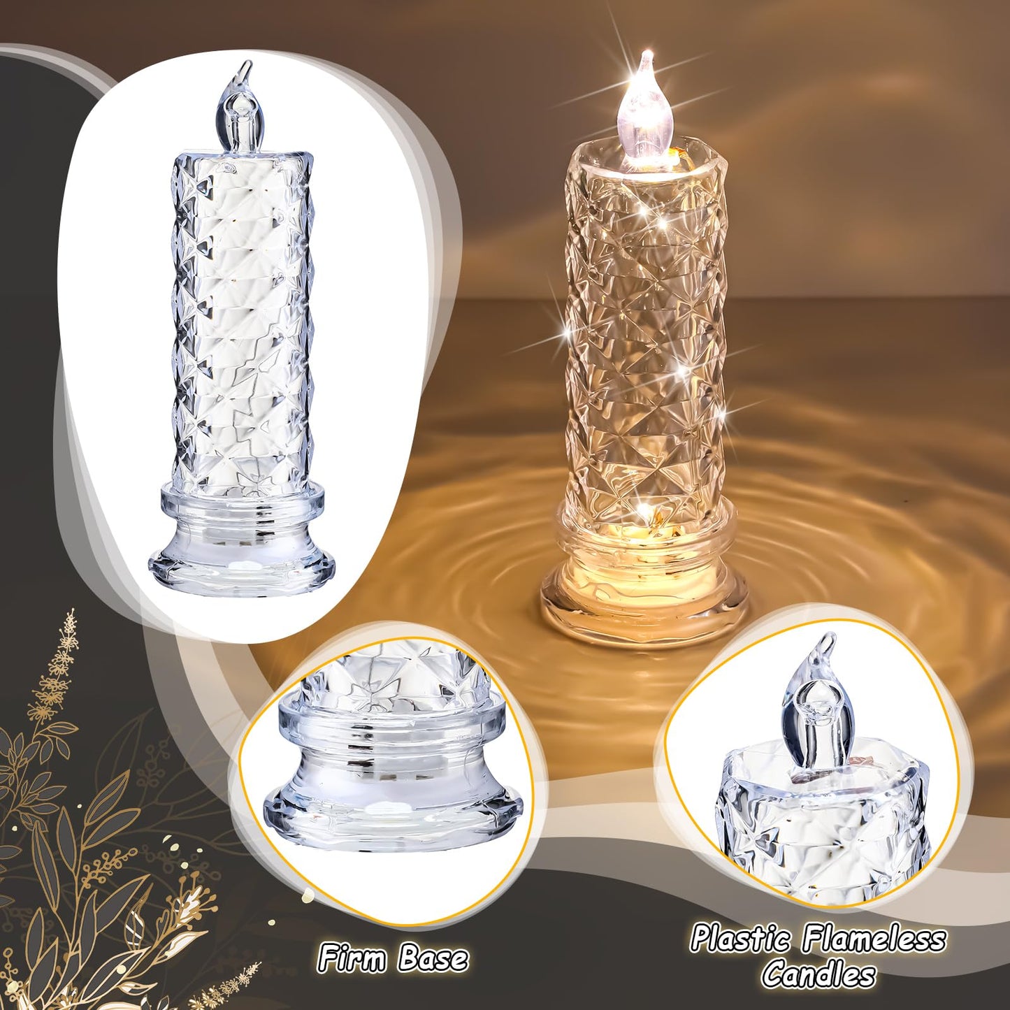 Roselle™ - Enchanted Glow Scented Candles