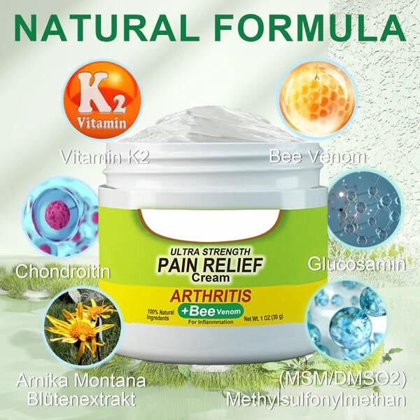 Fast-Acting Natural Pain Relief Gel for Joint and Muscle Comfort