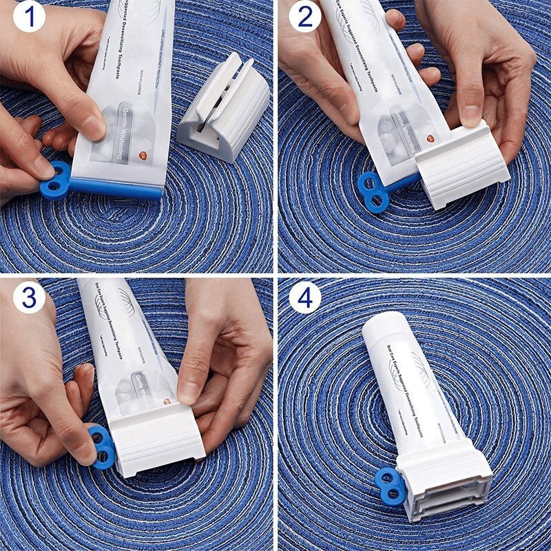 Eco-Friendly Silicone Toothpaste Squeezer for Zero Waste