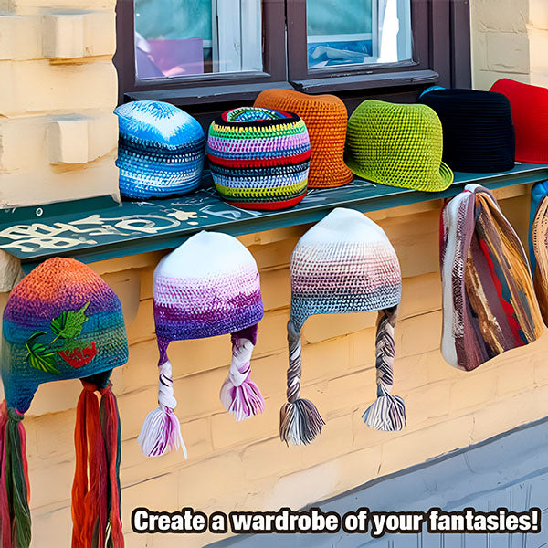 CraftEase™ - Effortless Crochet Kit for Comfortable Creativity
