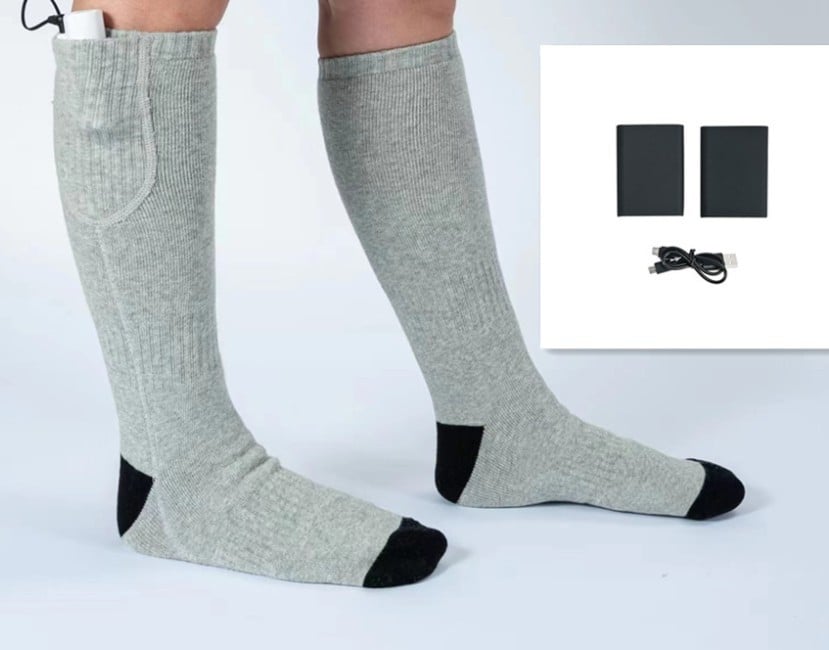 Nolan™ - Rechargeable Heated Socks for All-Day Warmth