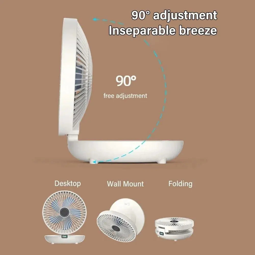 BreezeFlex - Instant Cool Air Anywhere with Quiet, Portable Comfort
