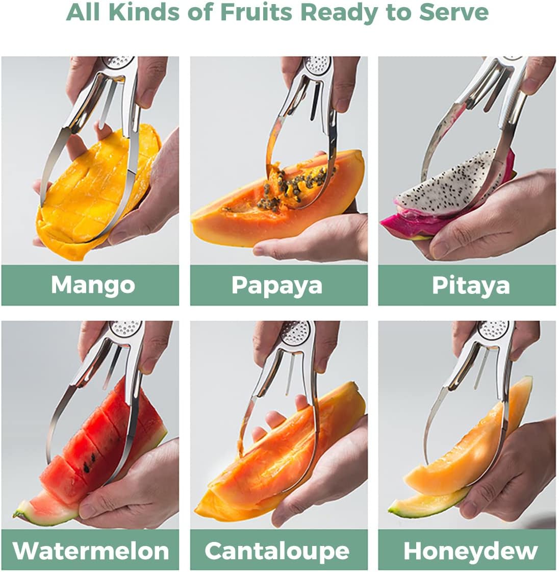 SliceEase™ - Multifunctional Fruit Dicer Tool