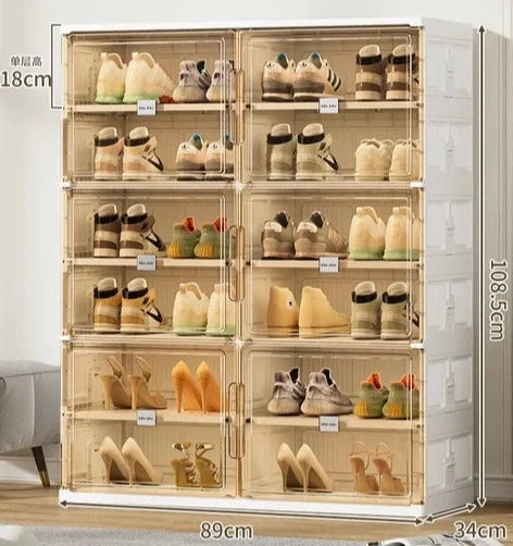 StackMate™ - Smart Shoe Stacker Organizer