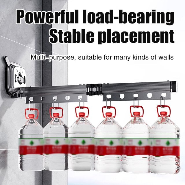 AirFlex™ - Wall-Mounted Folding Clothes Drying Rack