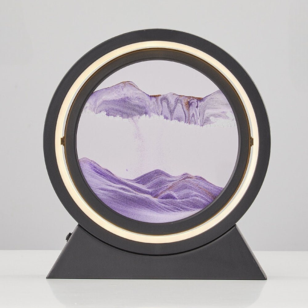 LumaGlow™ - Sand Art 360º Ambient Light Sculpture