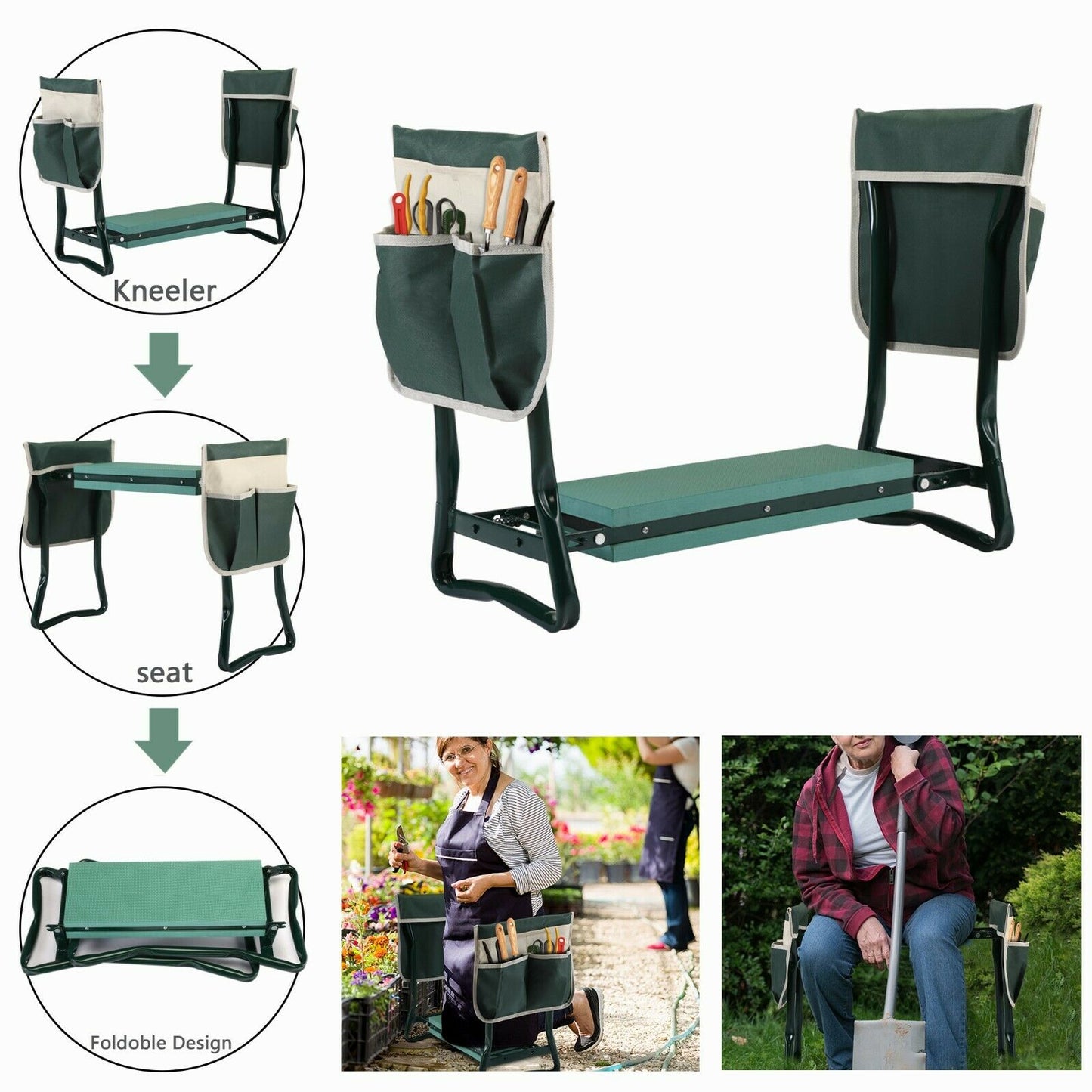 GardenEase - Work Longer Without Knee and Back Pain