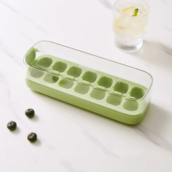 Flexible Silicone Ice Cube Trays for Easy Home Ice Making