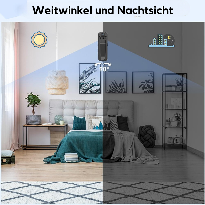 Compact 1080p Mini Camera for Clear Travel and Everyday Moments