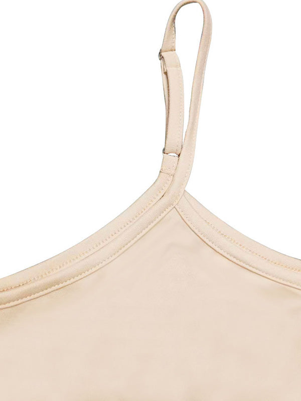 Effortless Chic Asymmetric Spaghetti-Strap Maxi Dress