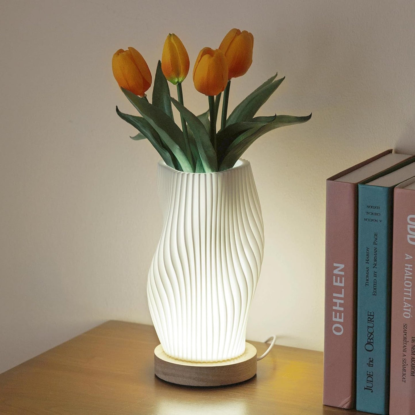 LumiGlow™ - Vintage Striped Night Light Lamp