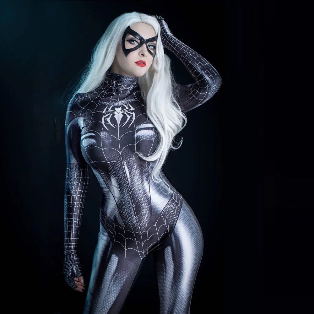 Spiderwoman Costume for Women Halloween Cosplay Outfit