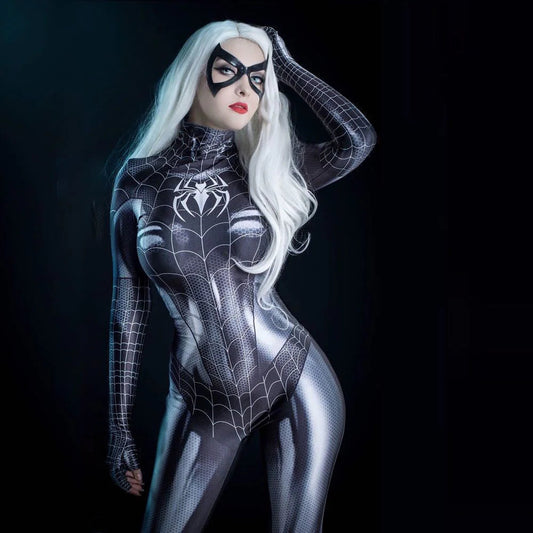 Spiderwoman Costume for Women Halloween Cosplay Outfit