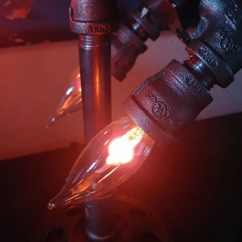 LumiForge - Transform Any Room with Cozy, Flickering Warm Light