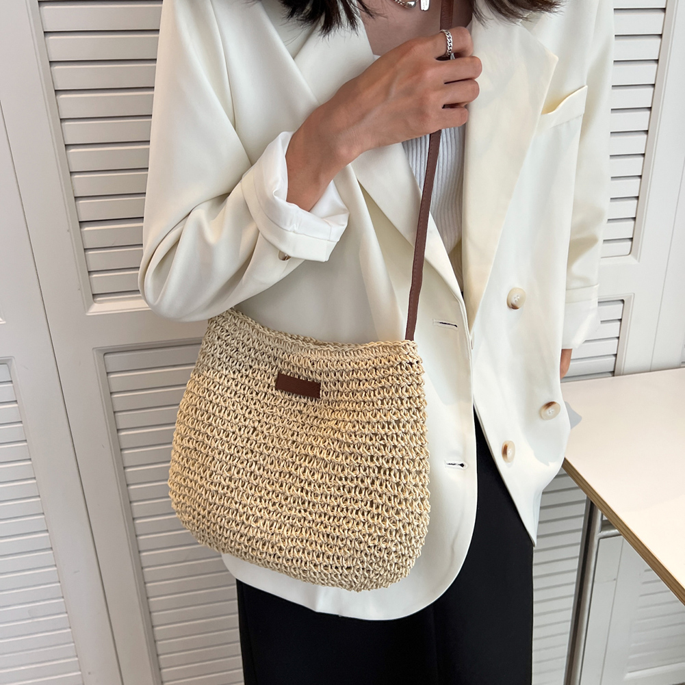 Vintage Crochet Boho Hobo Bag