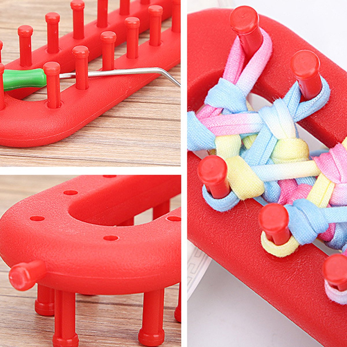 KnitEase™ - Needle-Free Knitting Tool for Easy Crafting