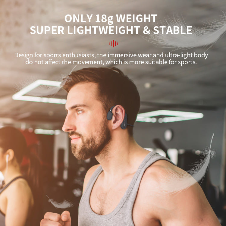 Waterproof Wireless Bone Conduction Headphones Open Ear Design