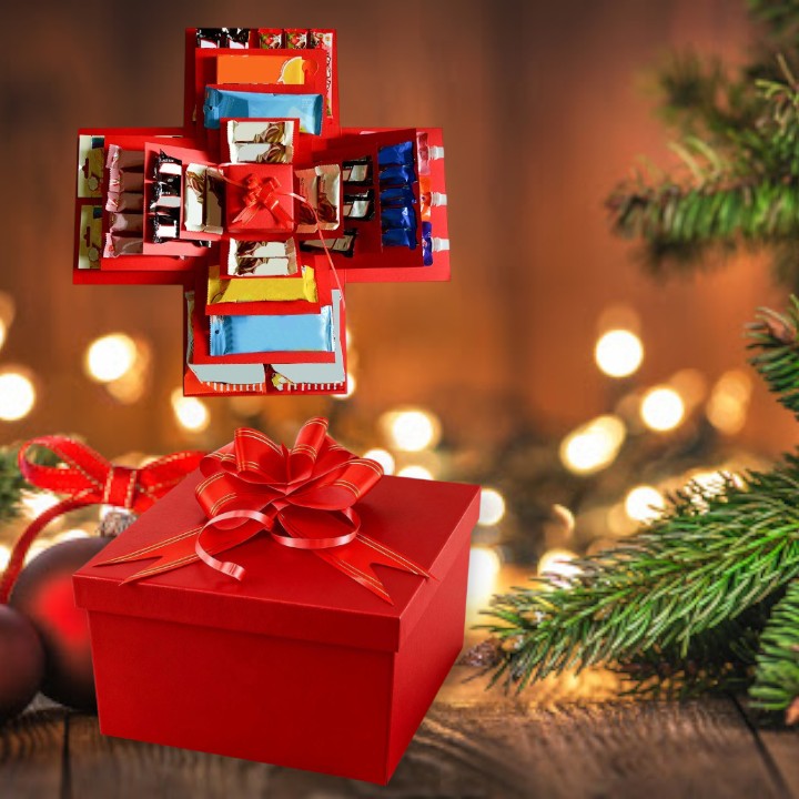 MemoryNest™ - Creative Gift Explosion Box for Photos & Treats
