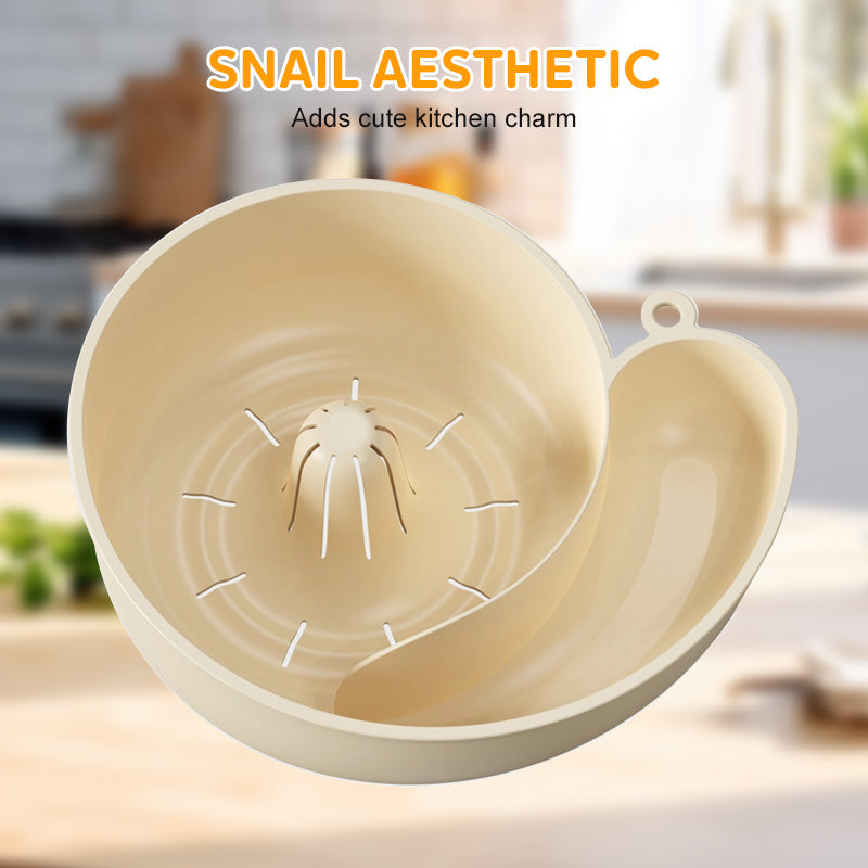 Liriox™ - Snail-Shaped Automatic Fruit & Veggie Washer