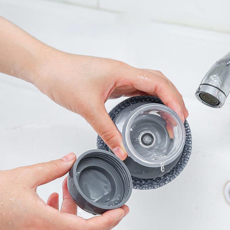 CleanerPro™ - Soap Dispensing Palm Brush for Easy Hand Cleaning
