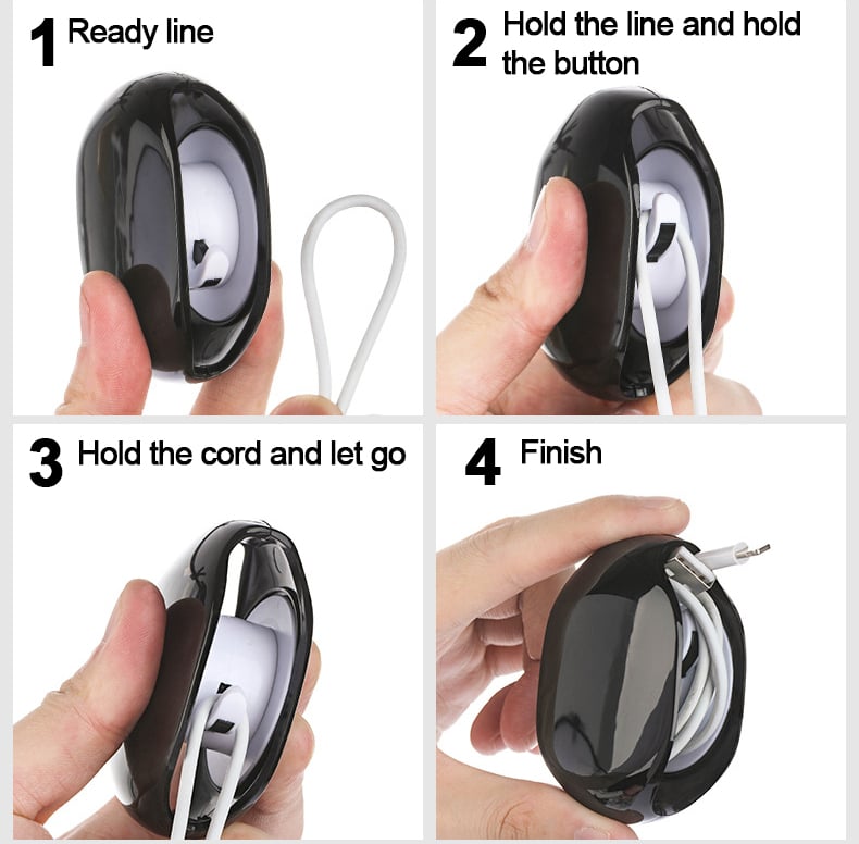 Zipcord™ - Tangle-Free Charging Cable Organizer