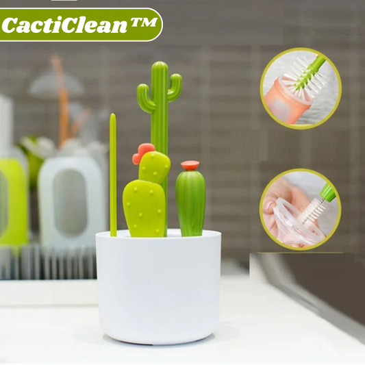CactiClean™ - 4-in-1 Versatile Cactus Cleaning Brush