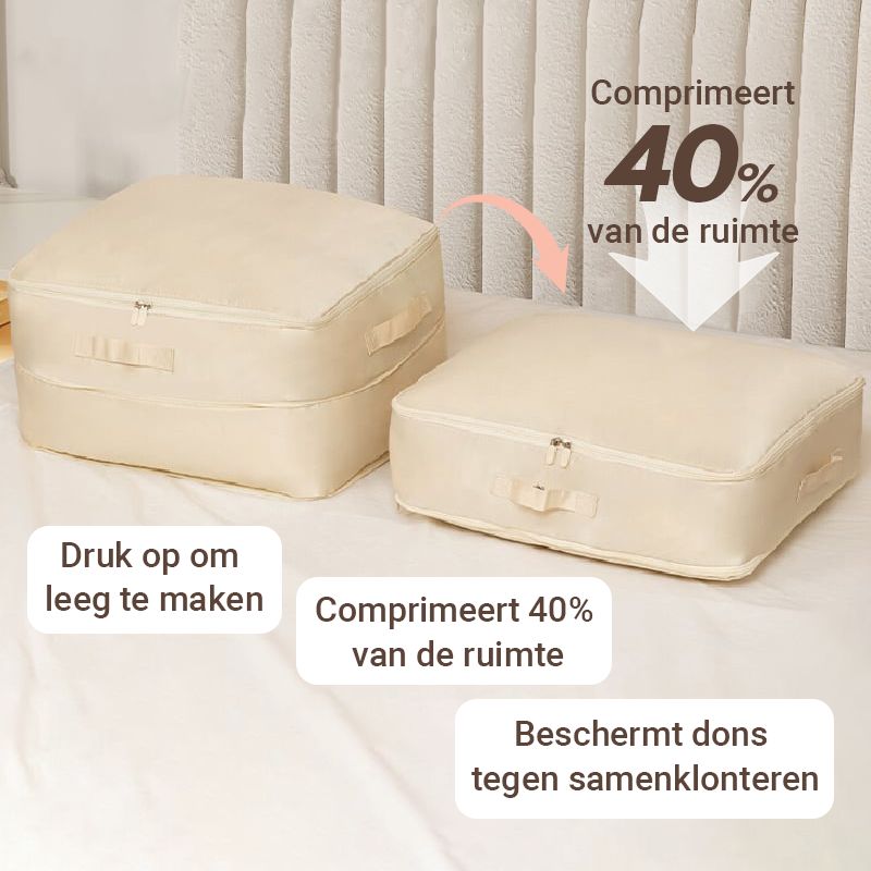SpaceNest - Instantly Reclaim Closet Space and Protect Your Belongings