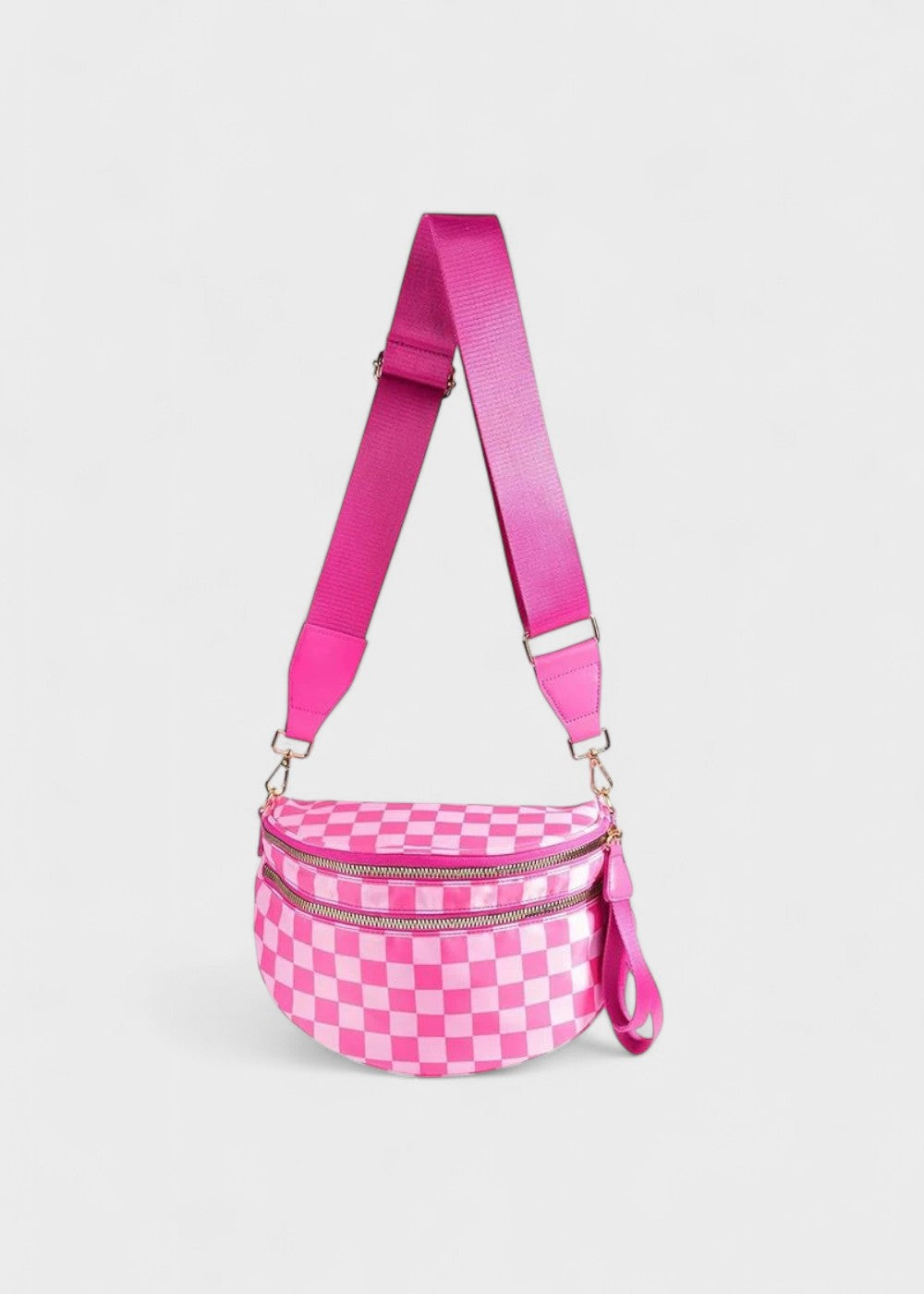 Sleek Leather Bum Bag for Hands-Free Style
