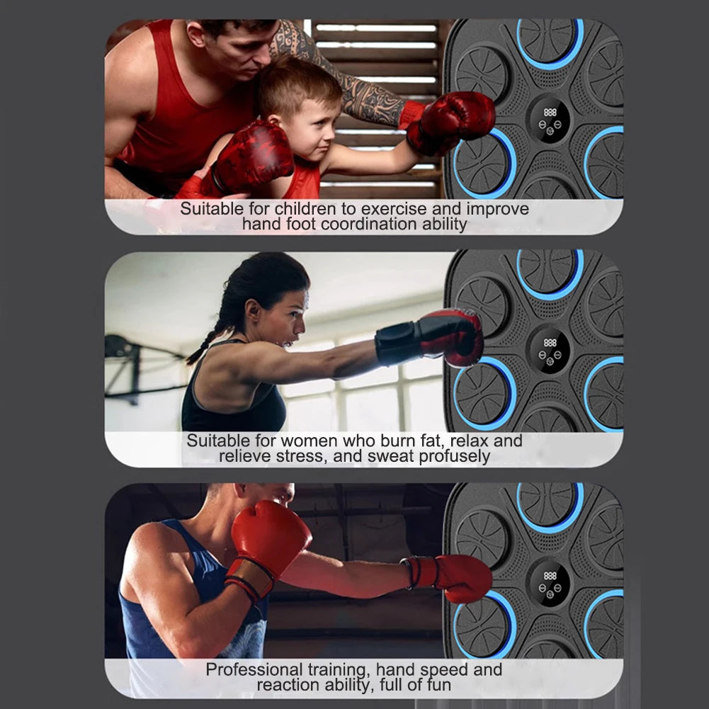 Compact Smart Boxing Trainer for Home Workouts